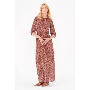 Vanessa Bruno Silk Ijka Floral Dress Size 34 EU 2 US